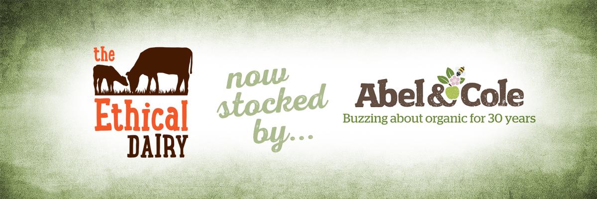 now stocked by abel and cole banner